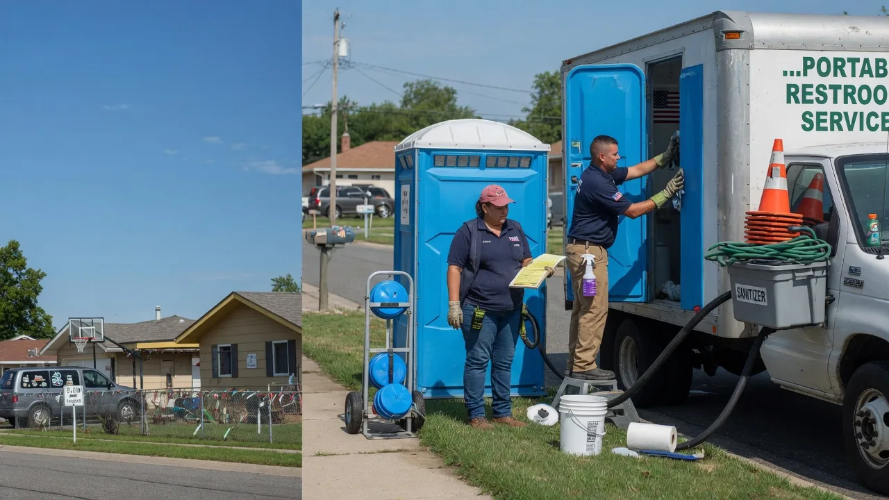 Portable Toilet Rental in Bradford, IA near me